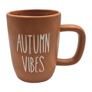 Blue Harbor Oversized Orange Autumn Vibes Mug 18oz 5" Tall